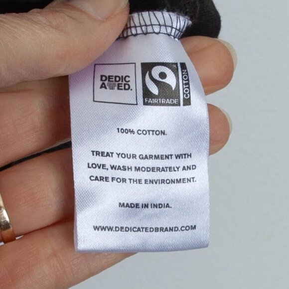 Dedicated Womens Pick Flowers Not Fights Graphic T Shirt Size L Gray Crewneck - Picture 5 of 7